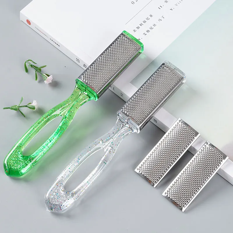 Plastic Double-sided Foot Rubbing Board for Removing Dead Skin Calluses Cuticles Soles Heels Foot Grinder Foot File Tools - Image 4