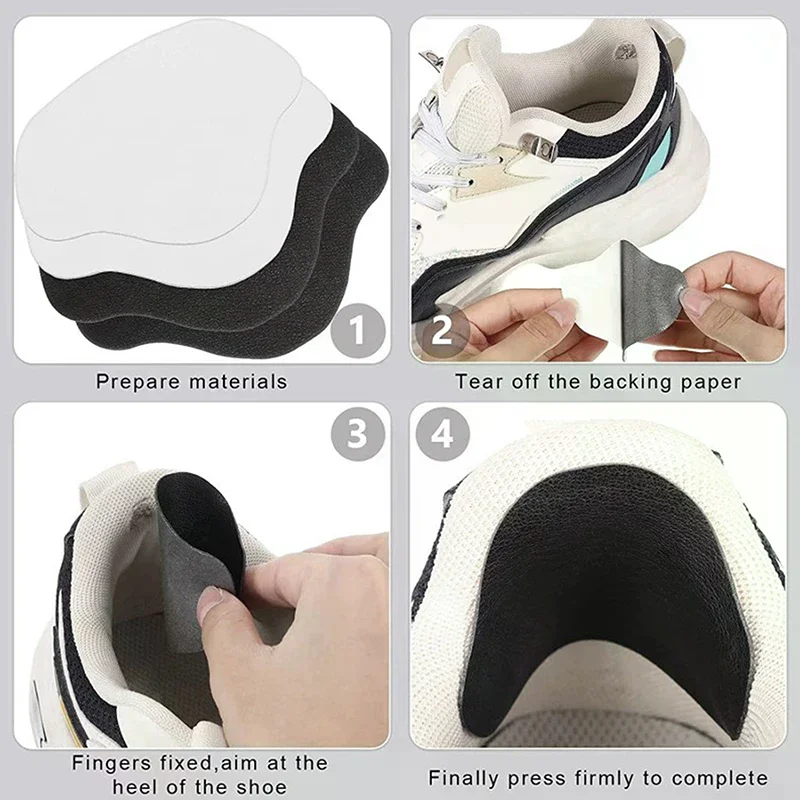 6Pcs/Set Sports Shoes Patches Repair Subsidy Shoe Insoles Patch Sneakers Heel Protector Heel Wear Repair Shoe Patch Sticker - Image 4