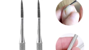 Toe Nail File Foot Nail Care Hook Ingrown Double Ended Ingrown Toe Correction Lifter File Manicure Pedicure Toenails Clean Tool