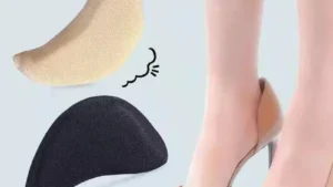 Women Pain Relief High Heel Insoles Reduce Shoes Size Filler ProtectorSponge Forefoot Insert Pads A Pair