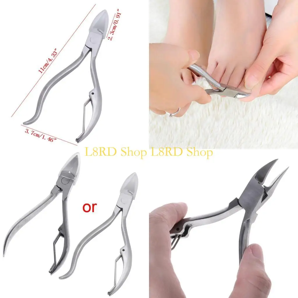 Professional Stainless Steel Toe Nipper Clipper Cutter Ingrown Pedicure New