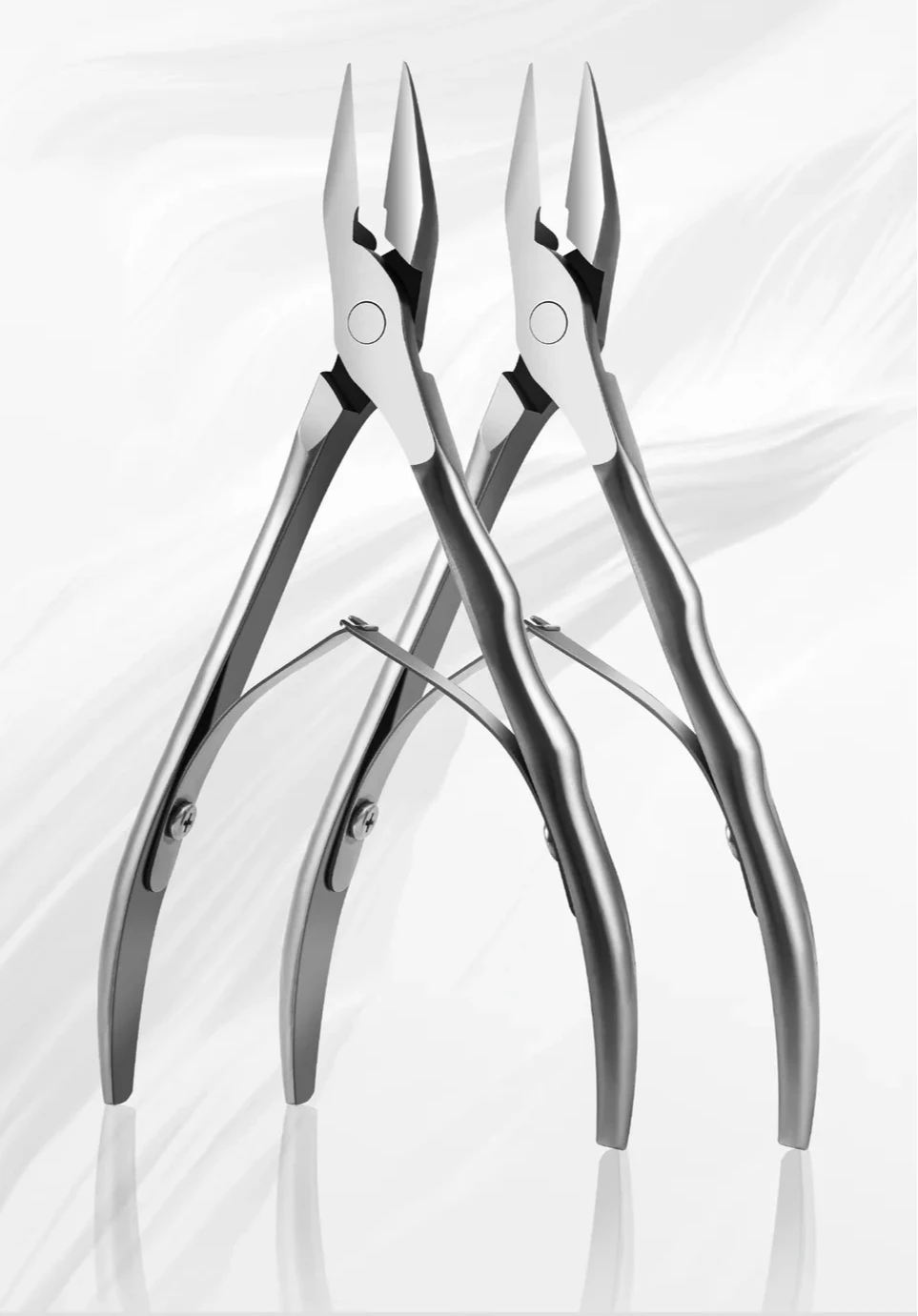 1Pc Straight Blade Toenail Nail Clippers Trimming Thick Ingrown Toenails Rhinestone Remover Nail Art Cuticle Nipper Nail Tools - Image 7