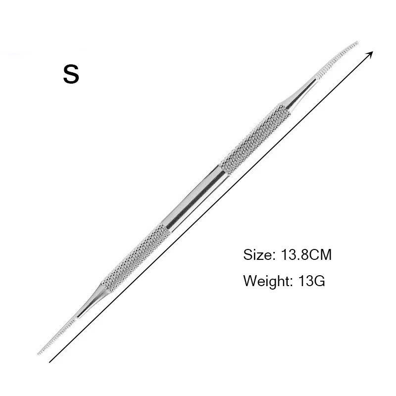 Toe Nail File Foot Nail Care Hook Ingrown Double Ended Ingrown Toe Correction Lifter File Manicure Pedicure Toenails Clean Tool - Image 6