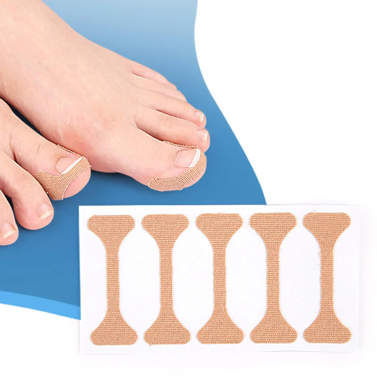 Ingrown Toenail Corrector Stickers Convenient to Use Elastic Ingrown Toenail Corrector Patch for Adults Men Women Female Male - Image 2