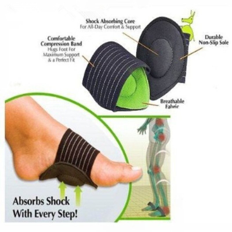 Flat Foot Arch Support Orthopedic Insoles - Image 2