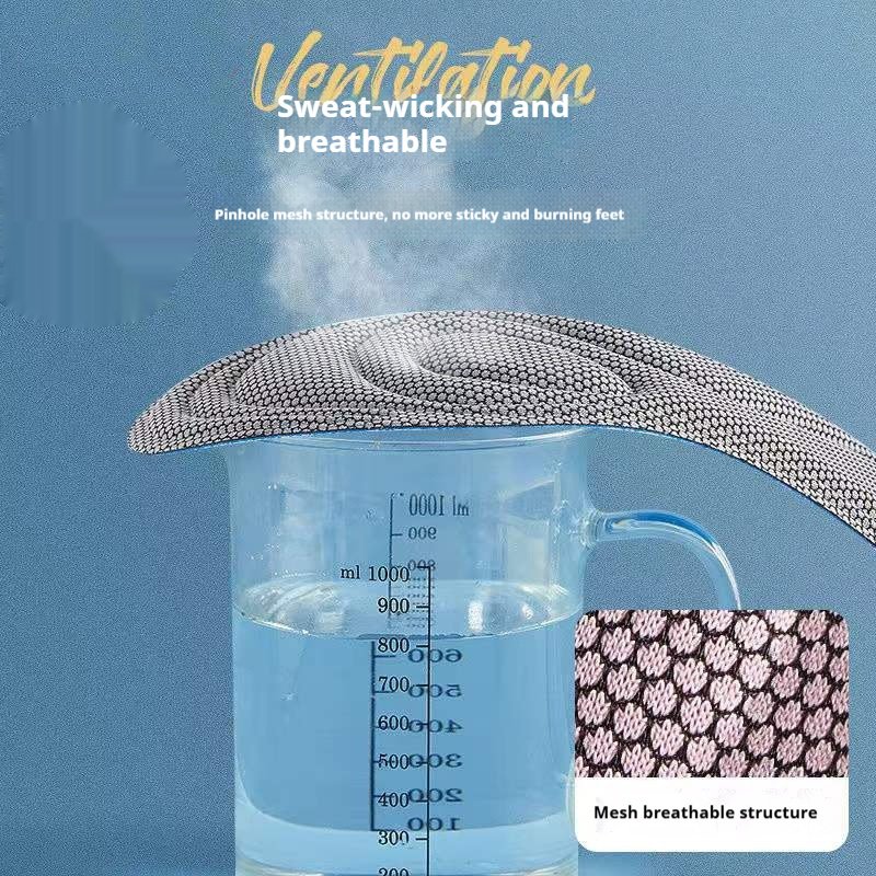 Massage Deodorant And Sweat-absorbing Men's And Women's Comfortable Shock Absorbing Insole - Image 9