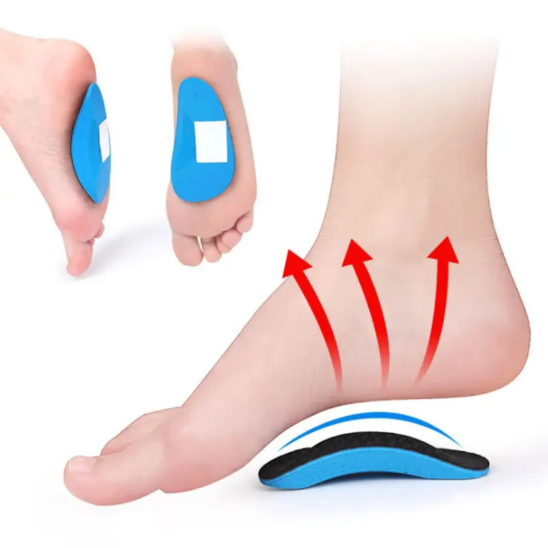 1Pair Orthopedic Pad Insole Orthotic Shoe Cushion Insert Professional Arch Support Insole Flat Foot Flatfoot Corrector - Image 4