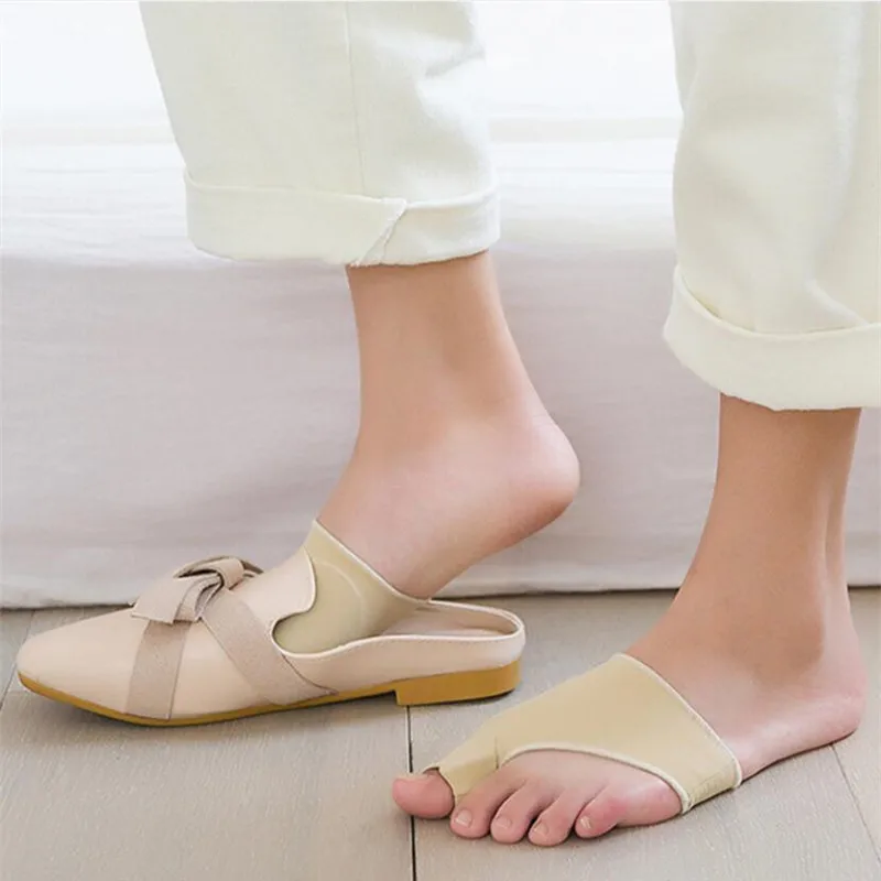 Forefoot Bunion Corrector Gel Pad Stretch Nylon Hallux Valgus Protector Guard Toe Separator Orthopedic Shoe Insole Protector - Image 6