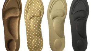 4D Memory Foam Orthopedic Insoles For Shoes Women Men Flat Feet Arch Support Massage Plantar Fasciitis Sports Pad Heel Cushion