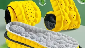 4D Cloud Technology Sports Insoles for Shoes PU Sole Soft Breathable Shock Absorption Cushion Running Orthopedic Care Insoles