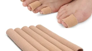 1pc Feet Corrector Finger Corrector Insoles Fabric Gel Silicone Tube Bunion Toes Fingers Separator Divider Protector Calluses