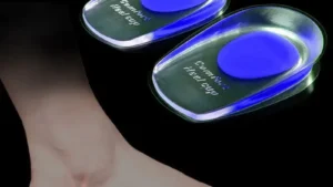 Soft Silicone Gel Insoles for Heel Spurs Pain Foot Cushion Foot Massager Care Half Heel Insole Pad Height Increase Tools