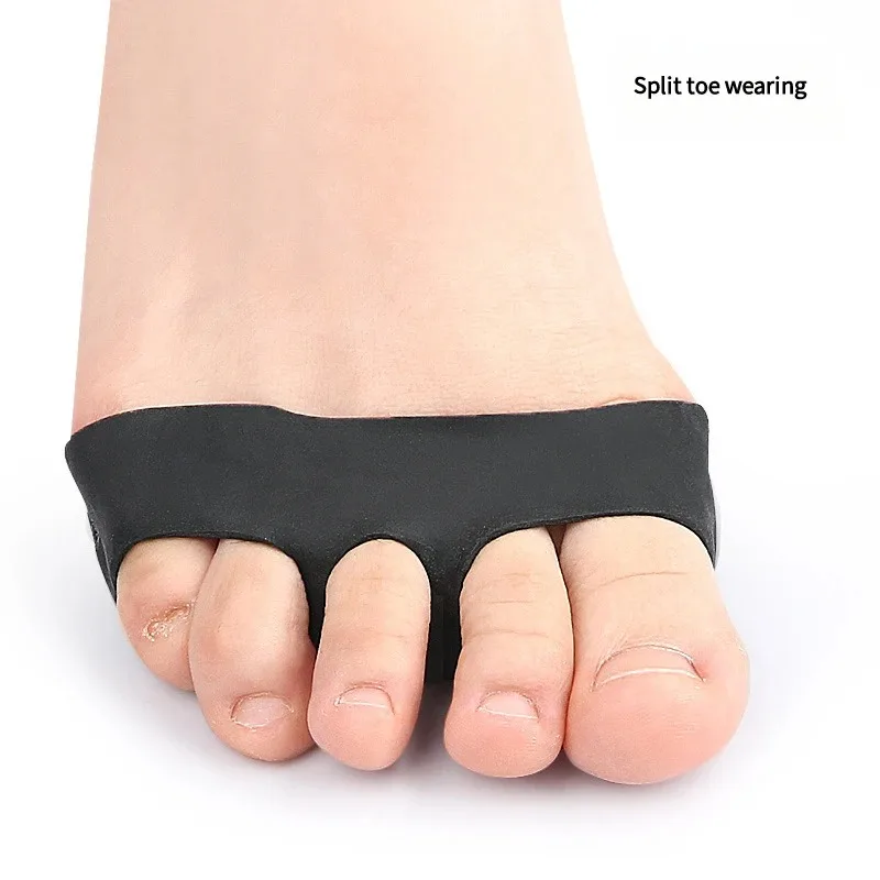 2pcs Silicone Metatarsal Pads Toe Separator Pain Relief Foot Pads Orthotics Foot Massage Insoles Forefoot Socks Foot Care Tool - Image 4
