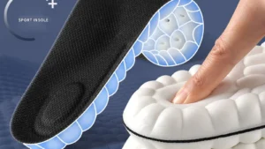 High Elasticity Latex Sport Insoles Soft Shoe Pads Arch Support Orthotic Insoles Breathable Deodorant Shock Absorption Cushion