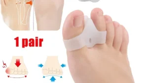 1Pair Thumb Straightener Toes Separator Hallux Valgus Bunion Corrector Foot Care Tool For Pedicure Valgus Correction Device