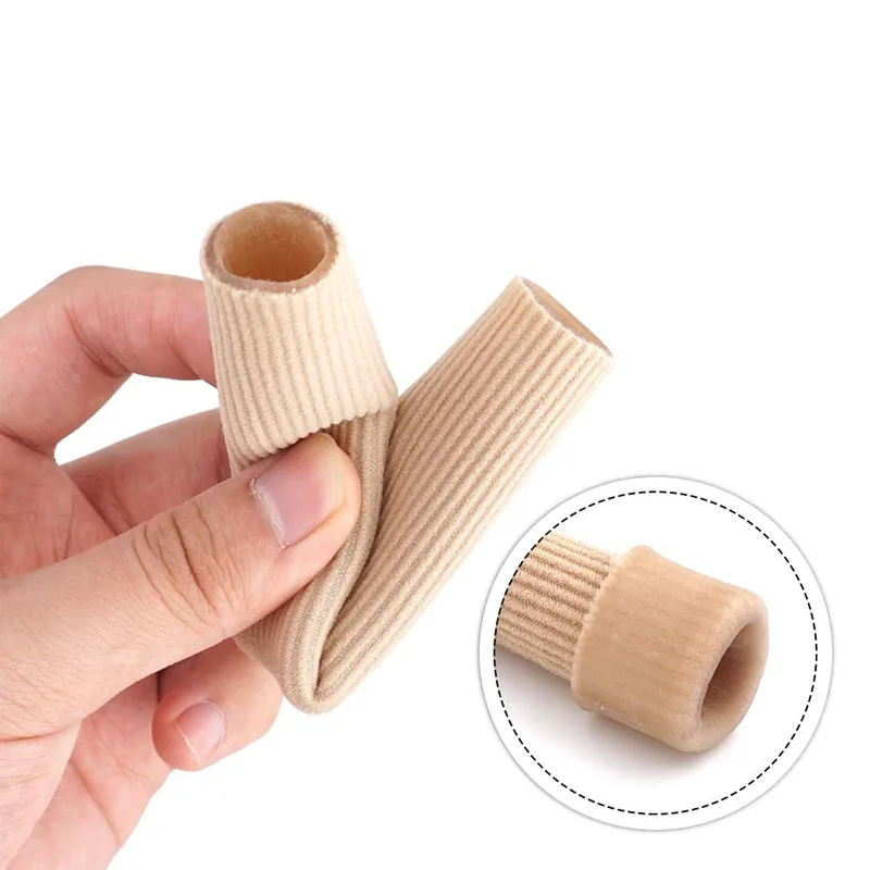 1pc Feet Corrector Finger Corrector Insoles Fabric Gel Silicone Tube Bunion Toes Fingers Separator Divider Protector Calluses - Image 2