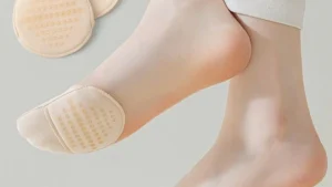 Sock Slippers Silicon Forefoot Socks Soft Elastic Half Feet Socks Invisible Toe Socks High Heel Shoe