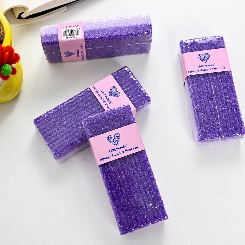 Fashion Double-sided Horny Foot Massage Tool Foam Double-sided Grindstone Pumice Foam Glass To Remove Dead Skin - Image 3