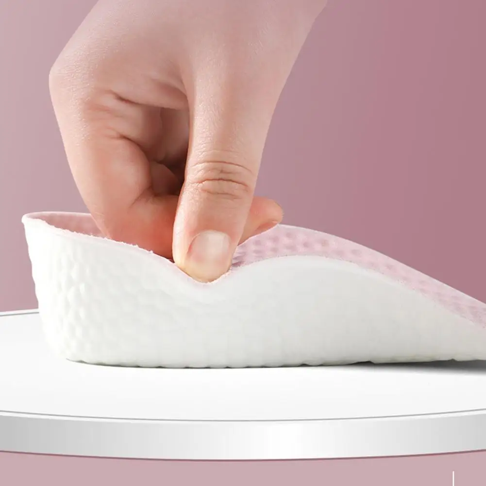 Height Increasing Insoles Invisible Height Lift Shoe Pads Anti-Odor Breathable Sweat-Absorbent For Sneakers Canvas Shoes Boost - Image 7