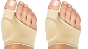 Sebs Forefoot Pad Thumb Valgus Corrector Lycra Fabric Thumb Eversion Big Foot Bone Protector For Day And Night Shoes Pad