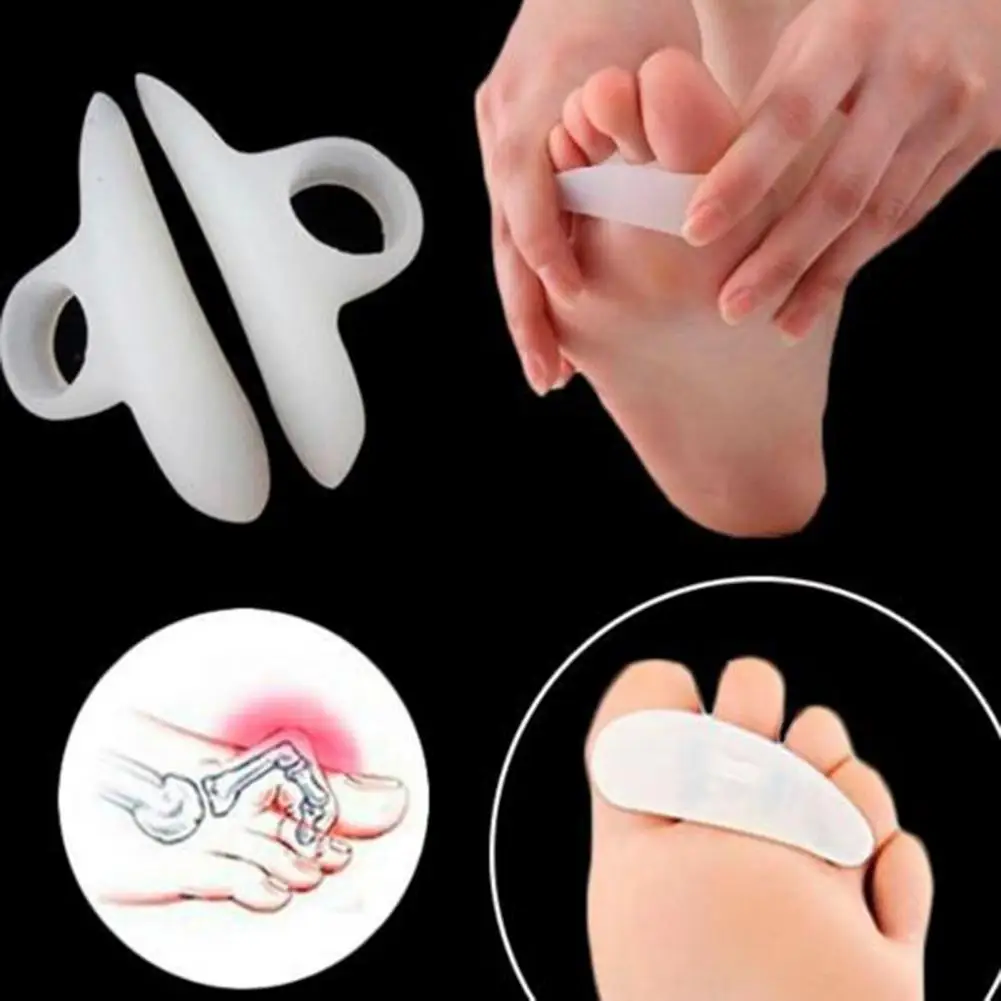 Toe Corrector Single Hole Claw Fix Firmly Silicone Thumb Finger Correction Straightener Foot Care Toe Yoga - Image 3