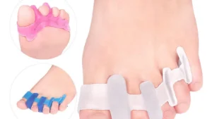 Forefoot Pad Four-hole Toe Separator, Toe And Finger Separation Care Device Toe Overlap Thumb Valgus Toe Cover