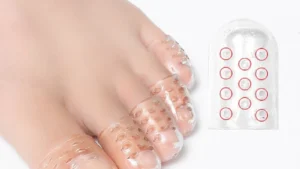 2-100Pcs Silicone Anti-Friction Toe Protector Gel Breathable Toe Caps Covers Foot Care Fingertip Elasticity Prevents Blisters