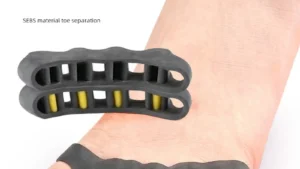 Forefoot Pad Five-hole Toe Separator For Hallux Valgus Big Toe Bone Overlap Toe Clamp Orthopedics Toe Separator Pad Adjustable