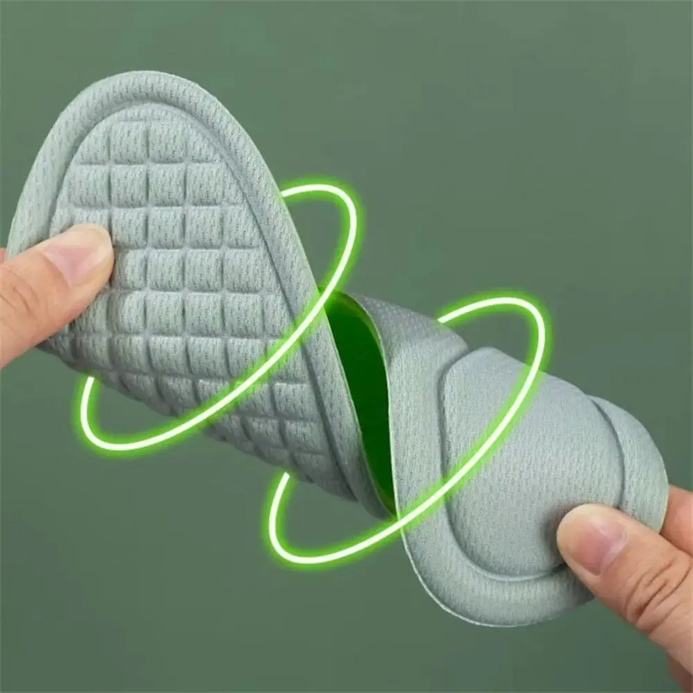 4PCS Comfortable Odorproof Sport Insole Breathable AbsorbSweat Feet Orthopedic Shoe Sole Memory Foam Insoles Men Women - Image 4