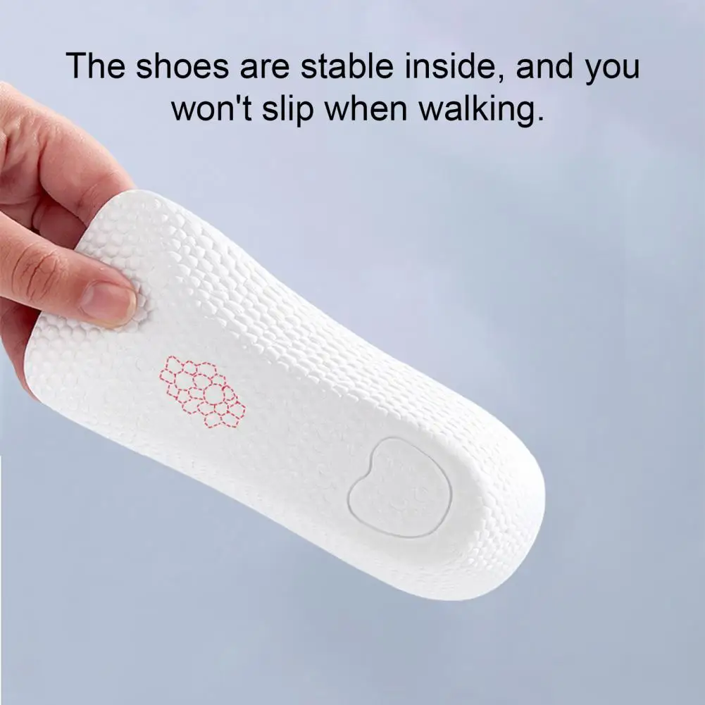 Invisible Height Lift Insoles 2-4cm Soft Cushioned Breathable Non-Slip 3/4 Length Odor Control Pads for Sneakers Boots Shoes - Image 4