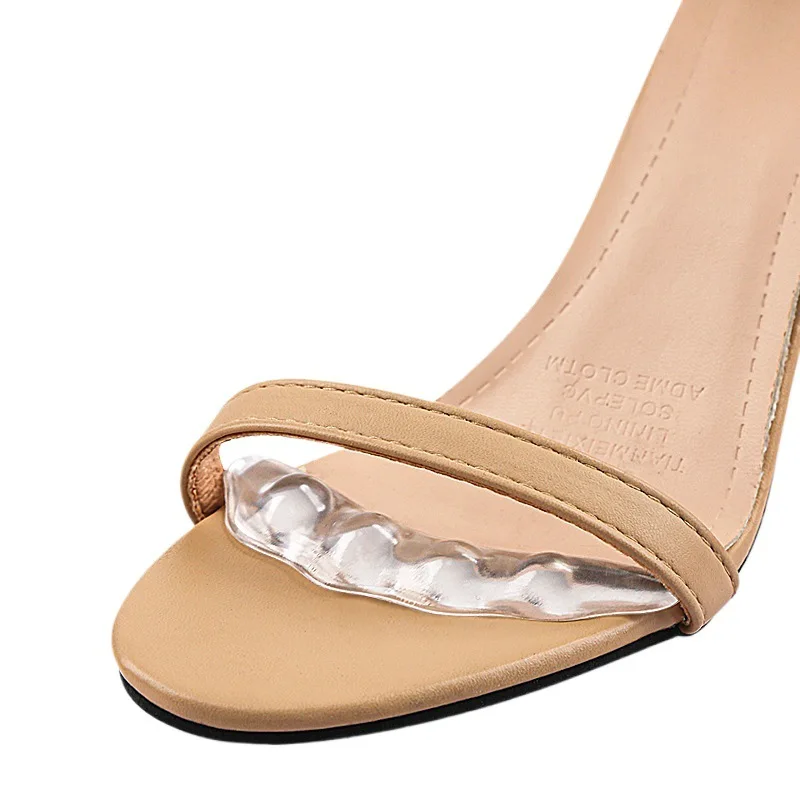 Silicone Pads Forefoot for Women's Shoes Non-slip Insert Self-adhesive Heel Gel Insoles Heels Sandals Anti-Slip Foot Pad - Image 6
