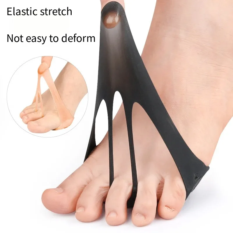 2pcs Silicone Metatarsal Pads Toe Separator Pain Relief Foot Pads Orthotics Foot Massage Insoles Forefoot Socks Foot Care Tool - Image 5