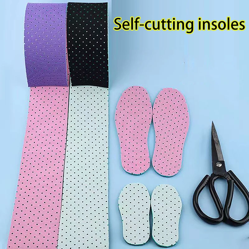 1PC Adult Kids Universal Insole For Feet Sole 50/150CM Cuttable Insoles For Shoes Soft Sport Shock Absorption Shoe Inserts - Image 2