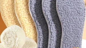 1/2Pairs Winter Lamb Fleece Warm Insoles Self Heated Thermal Shoe Pads Women Men Adjustable Sports Thicken Boots Inserts Insoles