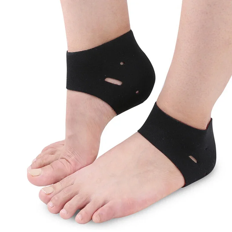 1 Pair Soft Cloth Moisturizing Heel Socks Maintenance Cracked Foot Skin care - Image 2