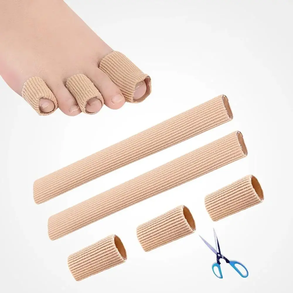 1Pcs Durable 15cm Toe Gel Tube Fabric Soft Tube Sleeve Pads Insoles Silicone Toe Cushion Cover Foot Care Pedicure - Image 9