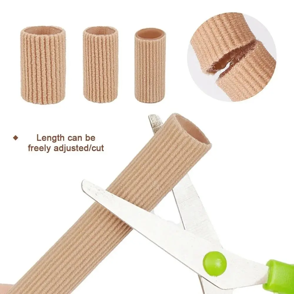 1Pcs Durable 15cm Toe Gel Tube Silicone Soft Finger Protector Cover Pads Insoles Fabric Tube Sleeve Foot Care Pedicure - Image 8