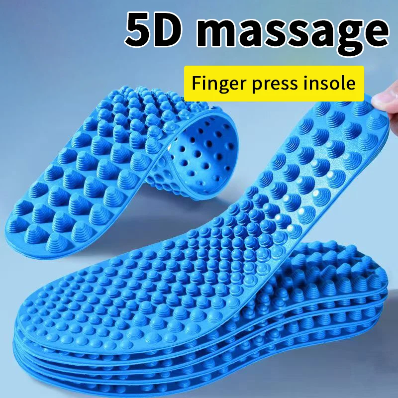 Finger Pressure Board Massage Insole Relieve Foot Fatigue Shoes Insoles Men Woman Shoe Pads Soft Sports Casual Shoes Sole 1Pair - Image 3