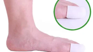 1Pair Soft Silicone Toe Caps Blisters Corns Pain Relief Foot Care Caver Cap Silicone Toe Gel Protector Sleeve Tubes Ingrown