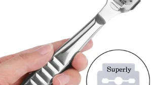 10Pcs/box Safety Replacement Blade Dead Skin Corn Remover Stainless steel Nail Art Pedicure Blades Foot Care Tool