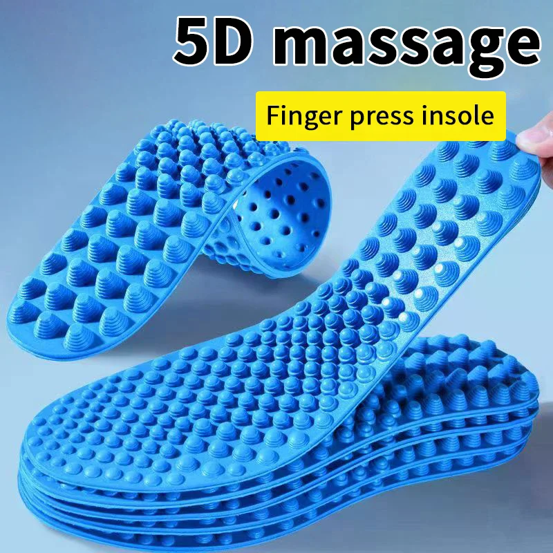 Finger Pressure Board Massage Insole Relieve Foot Fatigue Shoes Insoles Men Woman Shoe Pads Soft Sports Casual Shoes Sole 1Pair - Image 2