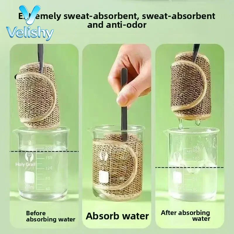 Natural Mugwort Cotton Linen Shoe Insoles Soft Comfortable Sweat Absorbing Anti Odor Foot Care - Image 6
