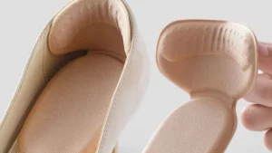 1 Pair Heel Adjustment Pad Shock-Absorbing Comfortable Insole Shoe Size Adjustment High Heel Shoe Adapter for Various Shoe Types