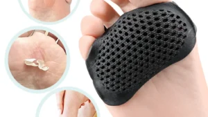 2PCS Silicone Gel Insoles Toe Separator Thumb Valgus Orthopaedic Foot Protector Bunion Adjuster Hallux Guard Feet Care Cushion