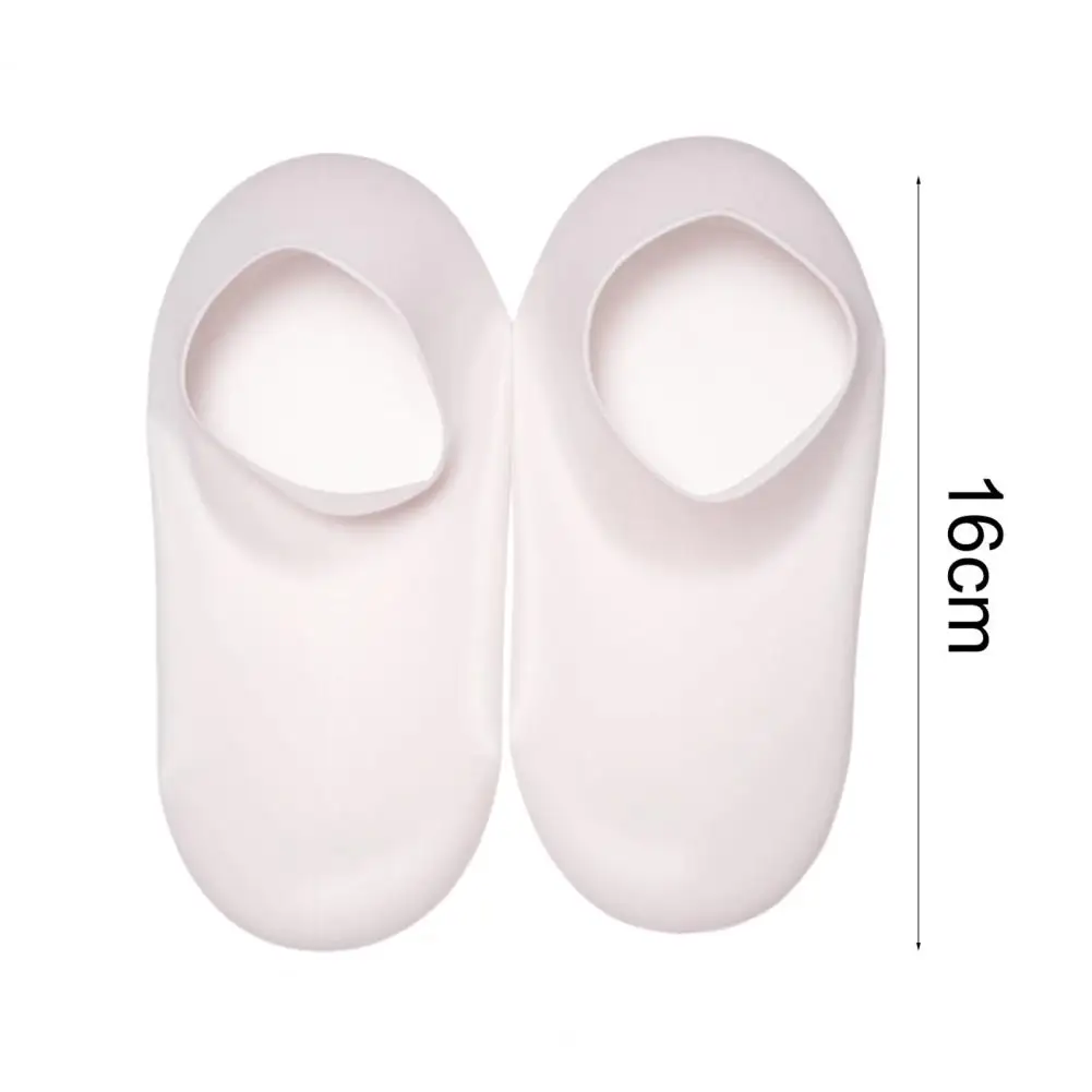 Foot Stickers for Dry Skin Silicone Moisturizing Foot Stickers Gel Socks for Dry Cracked Feet Anti-slip Massage for Soothing - Image 7