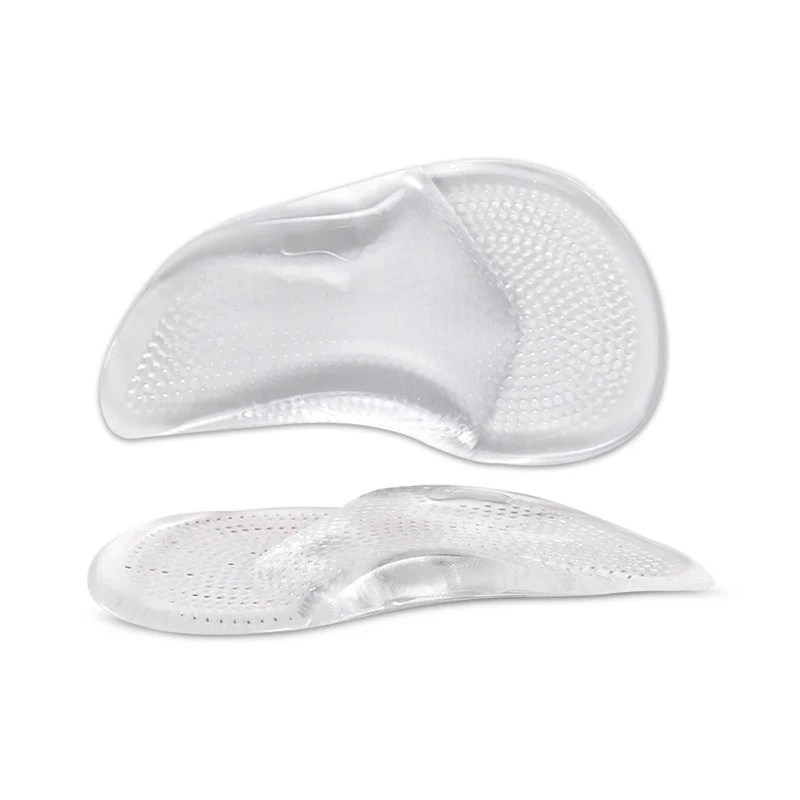 Gel Arch Orthotics Mat 3/4 Arch Support Pad Flat Feet Flatfoot Orthopedic Insoles Inserts Corrector Foot Care Tool 2Pcs - Image 2