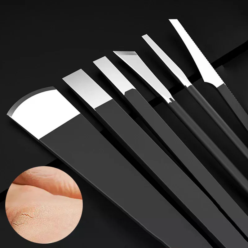Pedicure Knife Set Of Callus Nail Trimming Tools To Remove Dead Skin Scraper Home Repair Foot Nail Groove Artifacts - Image 3