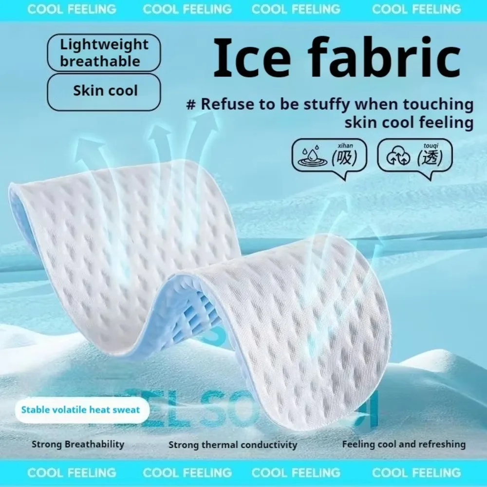 Comfortable Shock Absorption Mesh Breathable Insoles Sweat Absorb High-elasticity Shock Absorption Memory Foam Cool Insole - Image 4