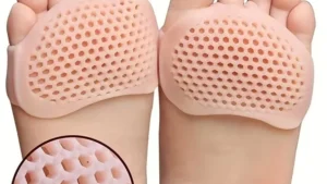 2pcs Silicone Metatarsal Pads Toe Separator Pain Relief Foot Pads Orthotics Foot Massage Insoles Forefoot Socks Foot Care Tool