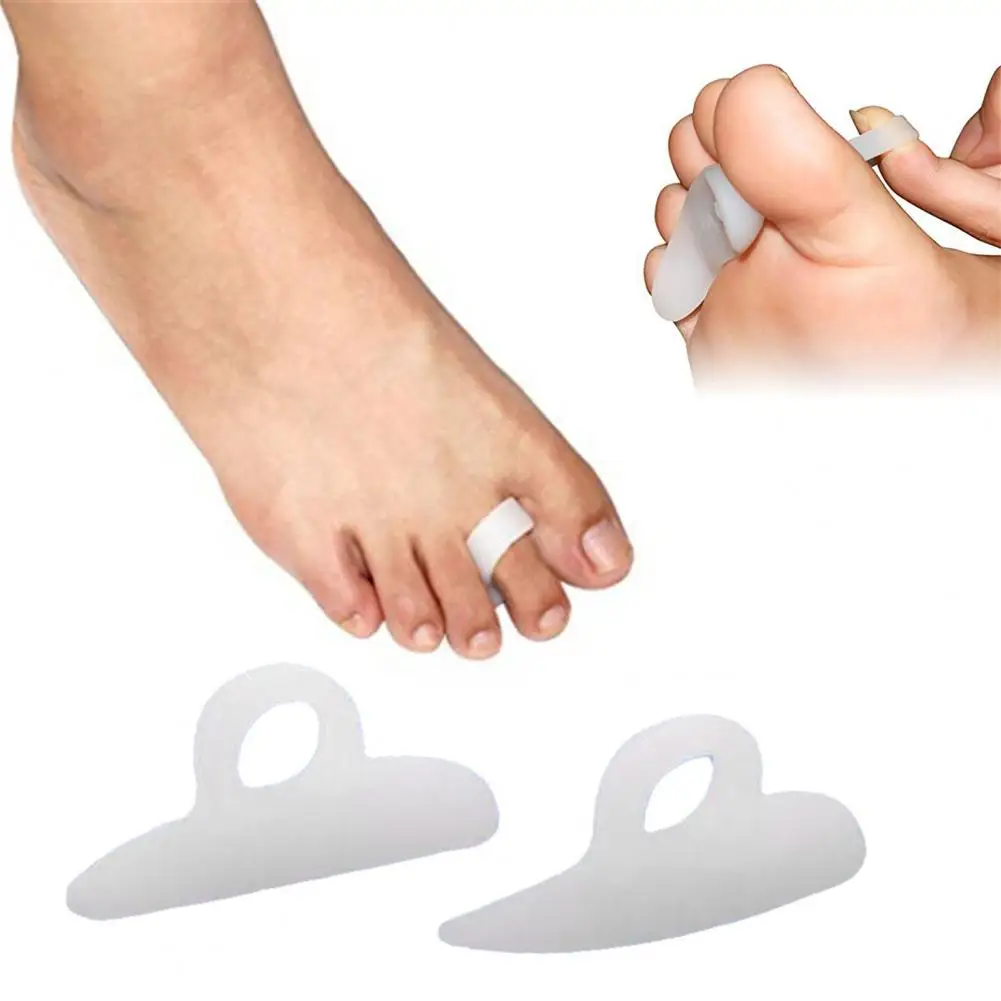 Toe Corrector Single Hole Claw Fix Firmly Silicone Thumb Finger Correction Straightener Foot Care Toe Yoga - Image 4